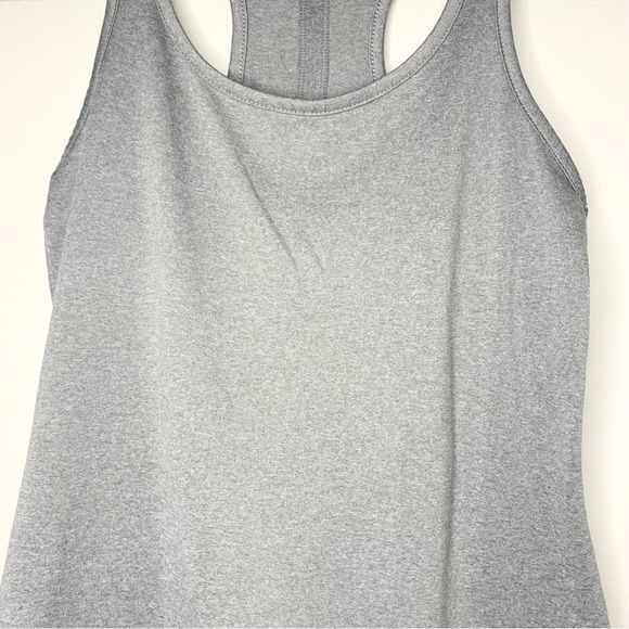Layer 8 | Gray Racer Back Tank Top - Small - Picture 3 of 8